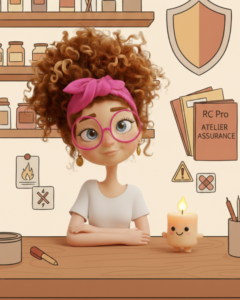 Quelle assurance pour vendre des bougies ? Atelier, RC Pro et risques