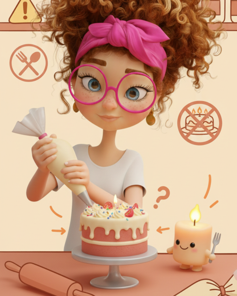 Bougie et ressemblance alimentaire